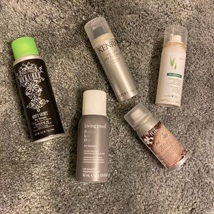 💫 NEW/UNUSED SET OF 5 TRAVEL PRESTIGE BRAND SIZE DRY SHAMPOO